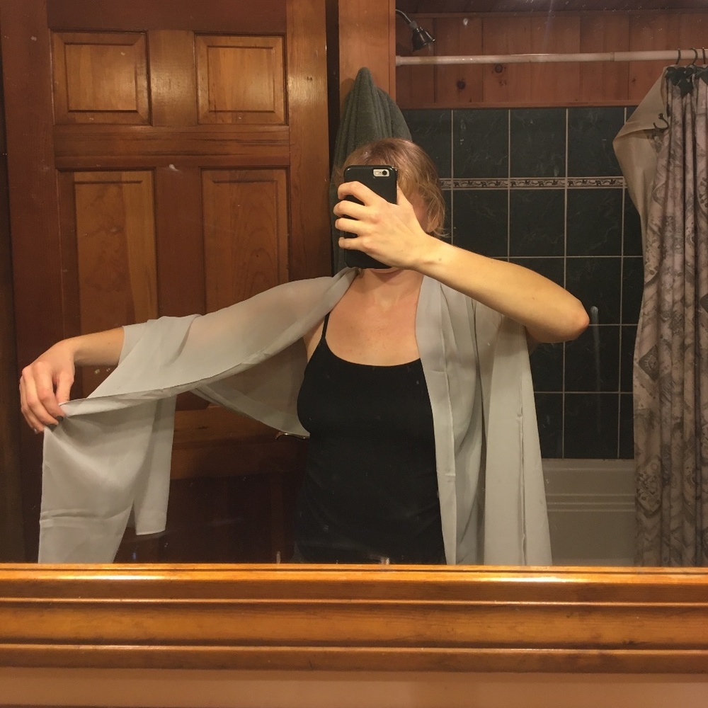 Gray Shawl